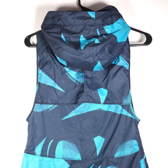 Lululemon Women's PackIt Sz4 Blue Lightweight Hooded Athletic Running Vest - Picture 7 of 11